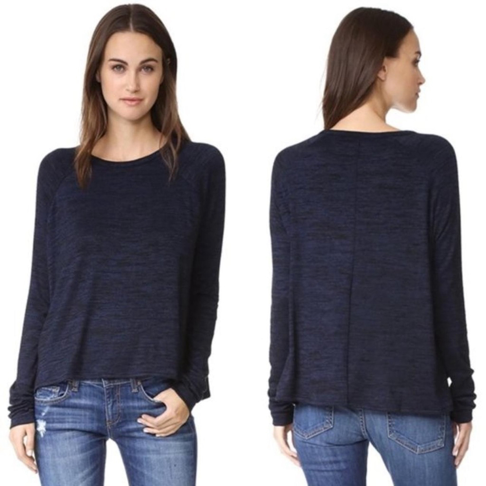 Women's Rag & Bone Camden Long Sleeve Top Size XS Blue